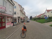 Ted's bike in a small town between deshg and lmstad, Sweden.