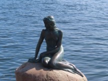 The little Mermaid in Copenhagen.