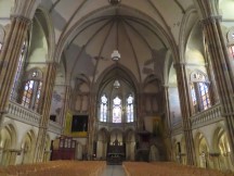Inside St. Peter's church in Leipzig, Germany.